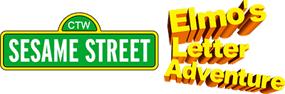 Sesame Street Elmo's Letter Adventure logo for Playstation